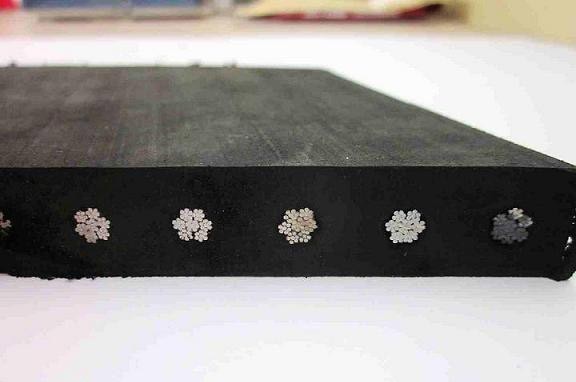 băng tải cao su bố lõi sợi thép