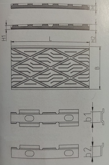 cao su bọc quả lô băng tải