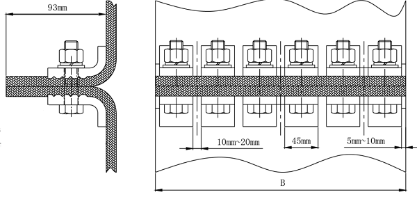 kẹp nối băng tải
